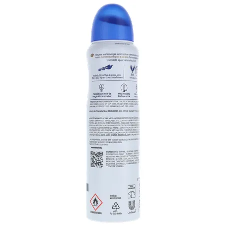 Antitranspirante Aerosol Dove Original Frasco Spray 150ml 360-15