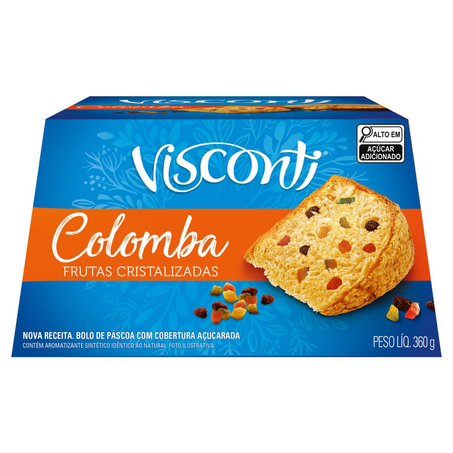 Colomba Visconti 360g - Frutas
