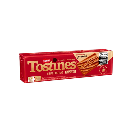 Biscoito Tostines Especiarias Gengibre 150g