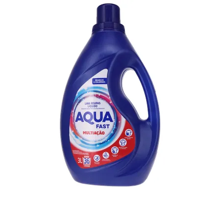 LAVA ROUPA LÍQUIDO AQUAFAST MULTIAÇÃO 3L 360-1