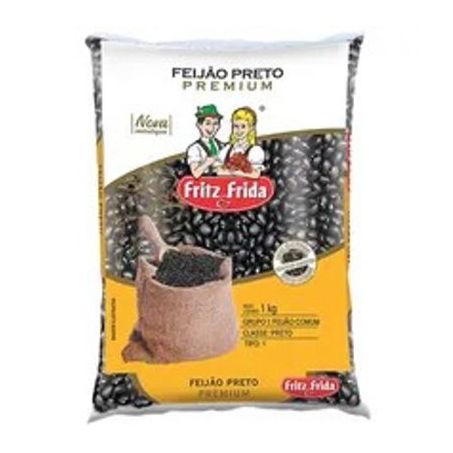 FEIJAO FRITZ FRIDA 1KG PRETO