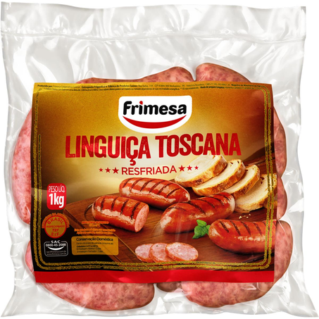 Linguiça Toscana Frimesa 1kg - Resfriada
