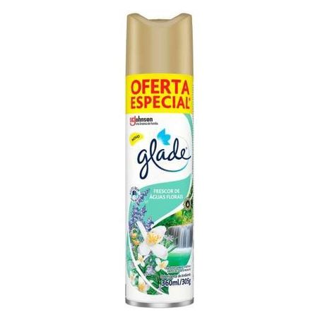 Odorizante de ambiente glade aguas florais 360ml
