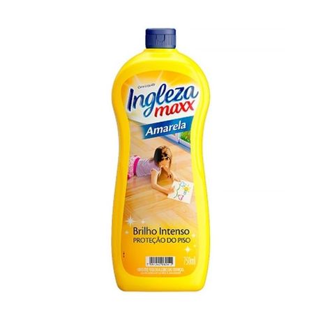 Cera Líquida Ingleza Maxx Amarela Brilho Intenso Frasco 750ml
