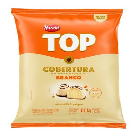Gotas harald top 1.05kg chocolate branco
