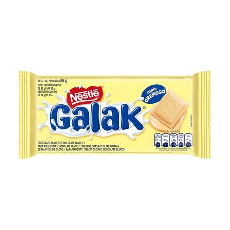 Chocolate Barra Nestle Galak 80g