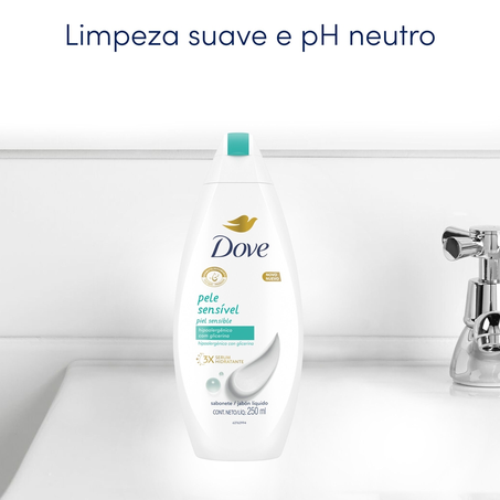 Sabonete Líquido Dove Pele Sensivel 250ml  360-2