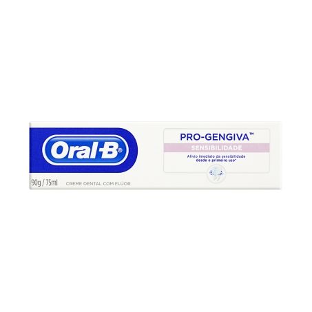 CREME DENTAL ORAL B PRO-GENGIVAS SENSIBILIDADE 90G
