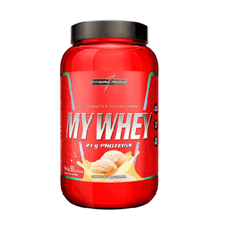 Suplemento My Whey Integralmedica Baunilha 900g