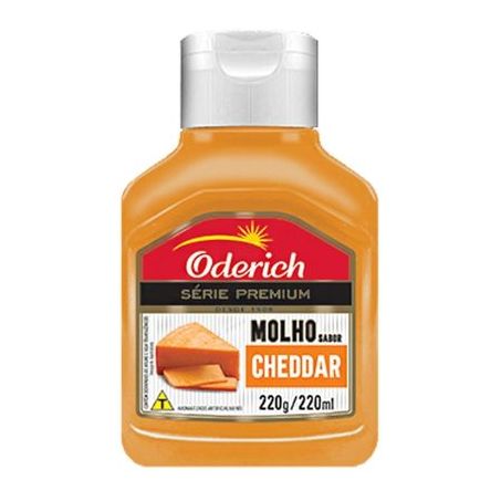 Molho Sabor Cheddar Oderich 220g