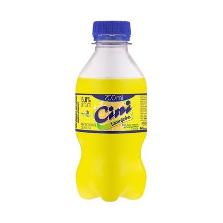 REFRIGERANTE CINI MINI LARANJIN 200ML