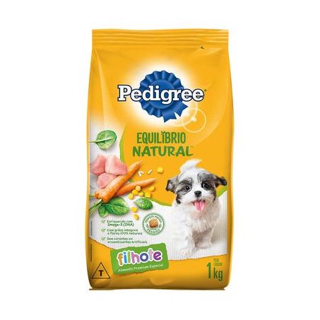 Ração Para Cães Filhotes Pedigree Equilíbrio Natural 1KG