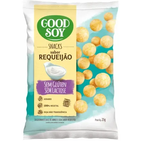 SNACKS SABOR REQUEIJAO 25G