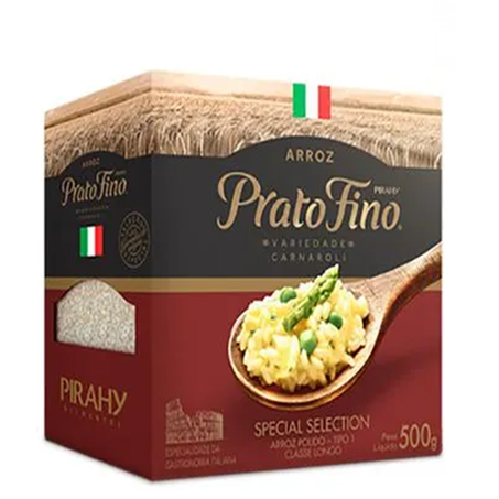 ARROZ RISOTO PRATO FINO SPECIAL CARNAROLI 500G