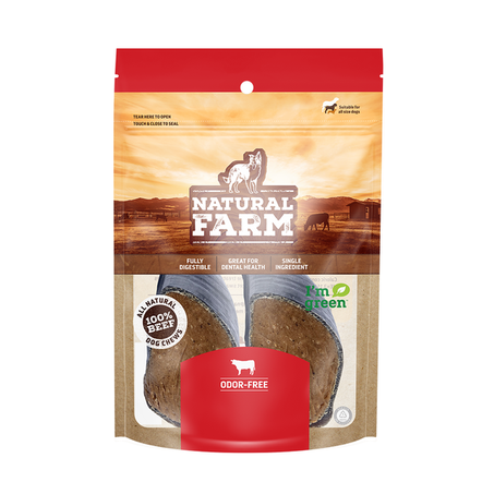 OSSO CASCO NATURAL FARM BOVINO COM 6 UNIDADES