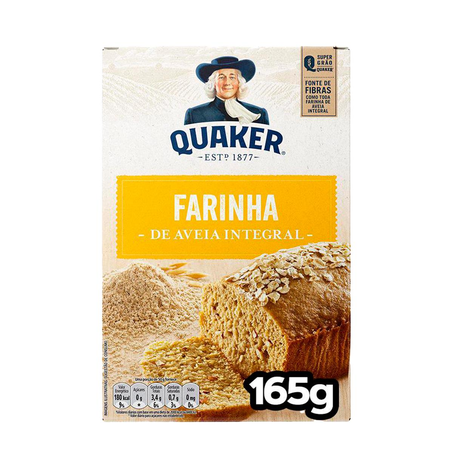 Farinha de Aveia Quaker 165g - Integral