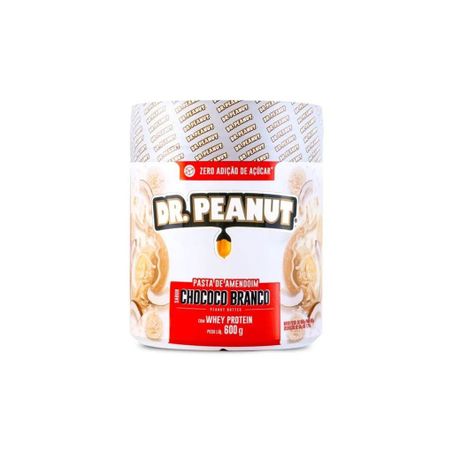 PASTA AMEND DR PEANUT 600G CHOCOCO BRANCO