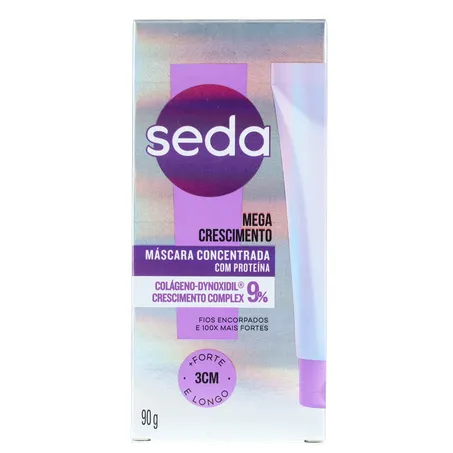 Máscara Concentrada De Tratamento Seda Mega Crescimento 90g 360-0