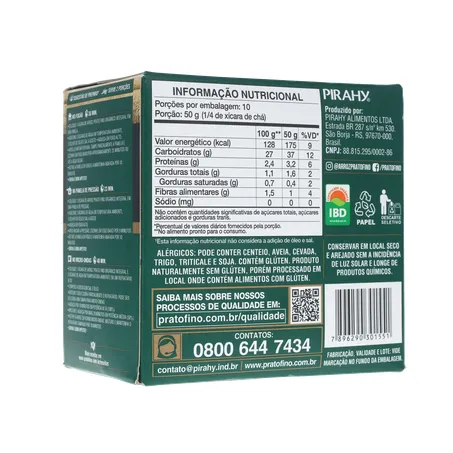 ARROZ PRATO FINO 500G ORGANICO 360-15