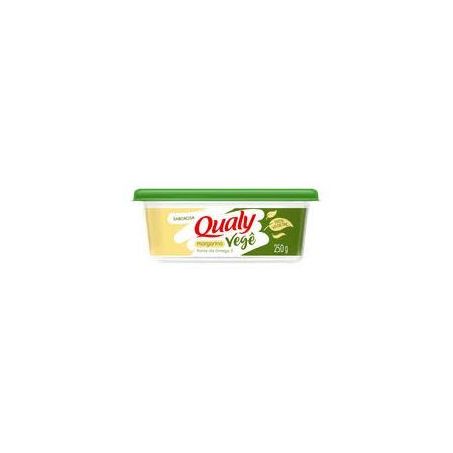 MARGARINA QUALY 100% VEGETAL 250G