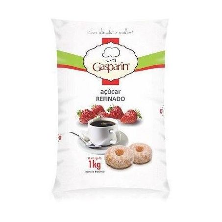 Açúcar refinado gasparin 1kg