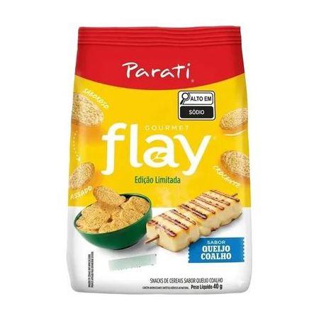 Salgadinho parati flay gourmet queijo coalho 40g