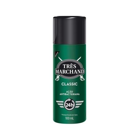 Desodorante Três Marchand Classic Spray 100ML