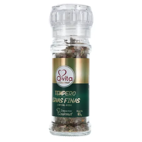Condimento Qvita Ervas Finas C/Sal Rosa 72G 360-2