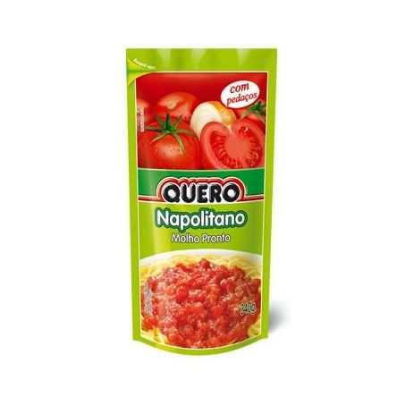 MOLHO TOMATE QUERO 340G NAPOLITANO