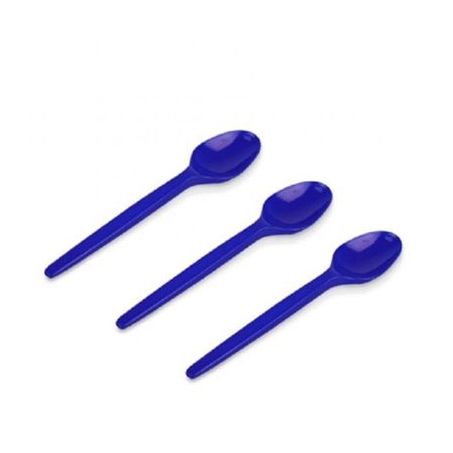 Colher alegria plast.azul c-10