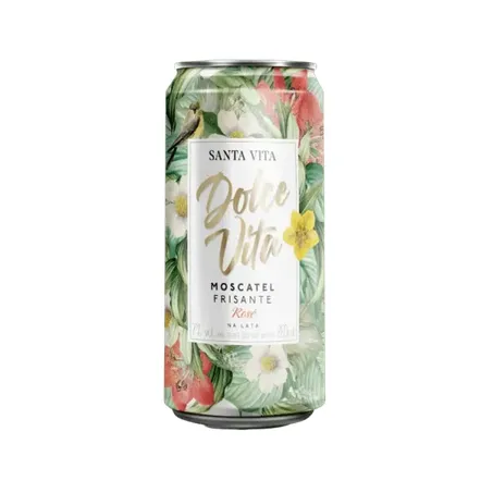 Vinho santa vita moscatel frisante rose suave 269ml*