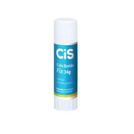 Cola em bastao cis fixa 34gr