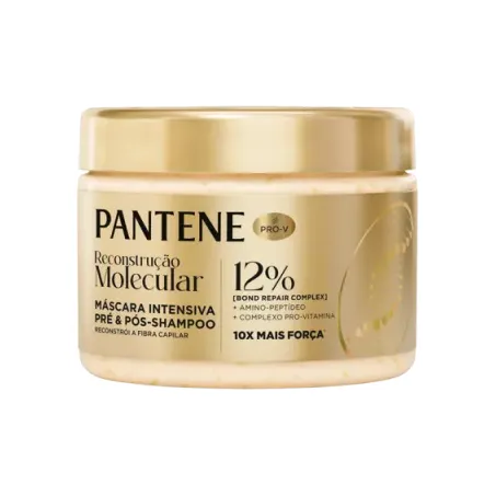 Mascara tratamento pantene 270ml molecular