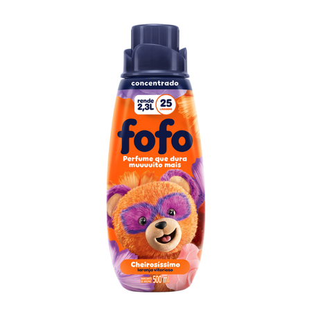 AMACIANTE FOFO CONC 500ML LARANJA VITORIO