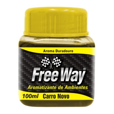 Odoriz Auto Free Way 100ml Pote Carro Novo
