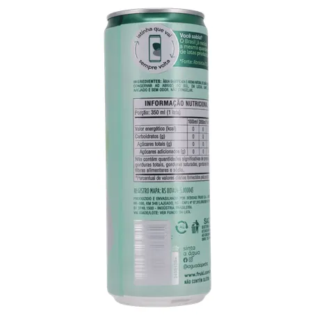 Água Saborizada Mineral Natural com Gás Limão e Al 360-18