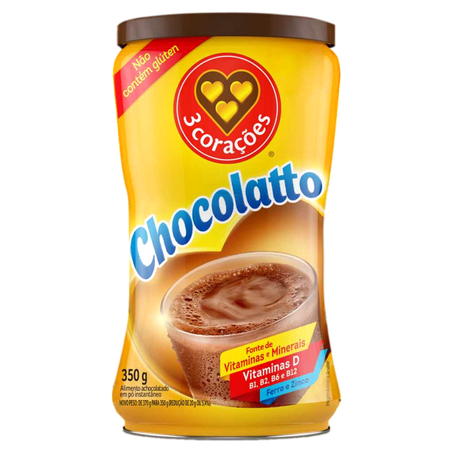 Achocolatado em pó chocolatto 350g lt
