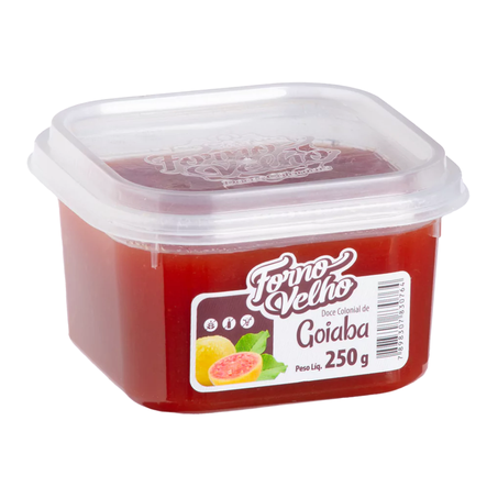 GELEIA FORNO VELHO 250G GOIABA 100%FRUTA