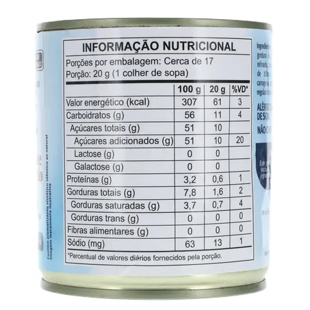 Alimento À Base de Soja Soymilke Sabor Leite Condensado Sem Lactose Lata 330gr 360-11