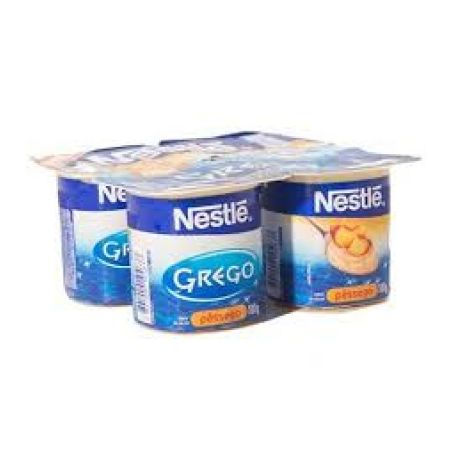 Iog nestle 400g grego pessego