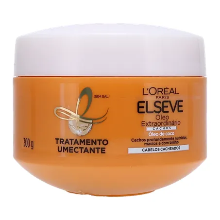CREME TRATAMENTO ELSEVE ÓLEO EXTRAORDINÁRIO CACHOS 300G 360-0