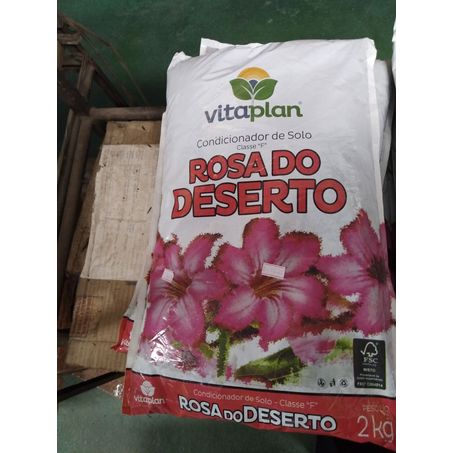 TERRA CONDICIONADOR DE SOLO VITAPLAN ROSA DO DESERTO 2KG