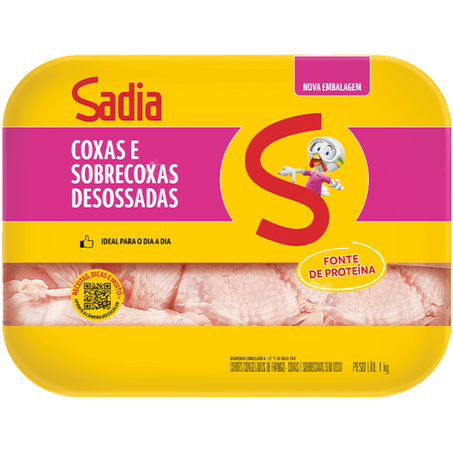COXA/SOBRECOXA DESOSSADA BANDEJA SADIA 1KG