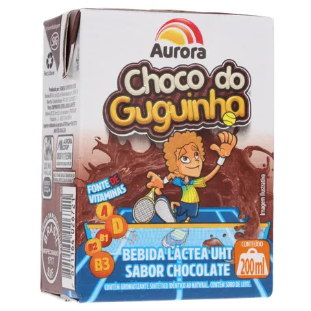 Achocolatado aurora choco do guguinha 200ml 360-34