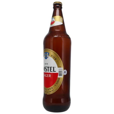 Cerveja Amstel Puro Malte Garrafa 1lt 360-5