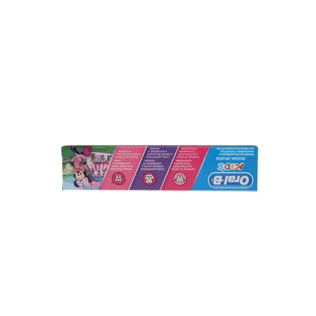 Creme Dental com Flúor Oral-b Chiclete Minnie Kids Caixa 50gr 360-18