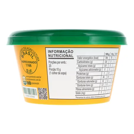 MANTEIGA GRAN MESTRI SEM SAL EXTRA POTE 200G 360-20