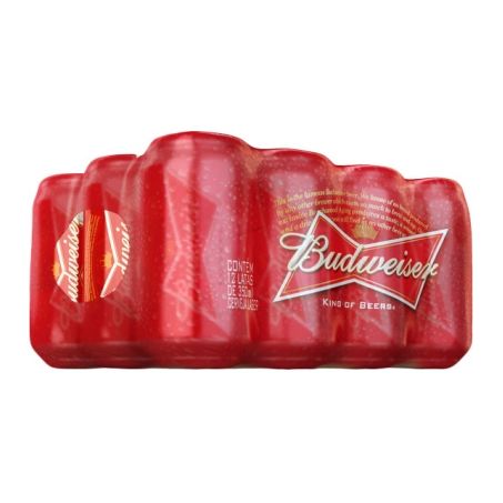 Cerveja budweiser lata 12un