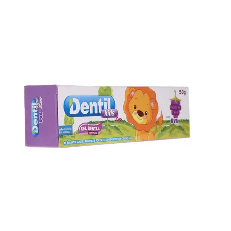 Creme dental dentil kids zoo uva 50g 360-31