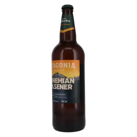 Cerveja Patagonia Bohemian Pilsener Puro Malte Long Neck 740ml 360-4